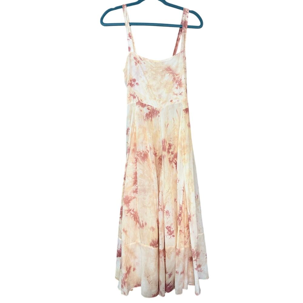 S/W/F Tie Dye Maxi Dress Size Medium